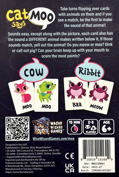 Cat Says Moo Board Game 2 - Tabletop Gaming