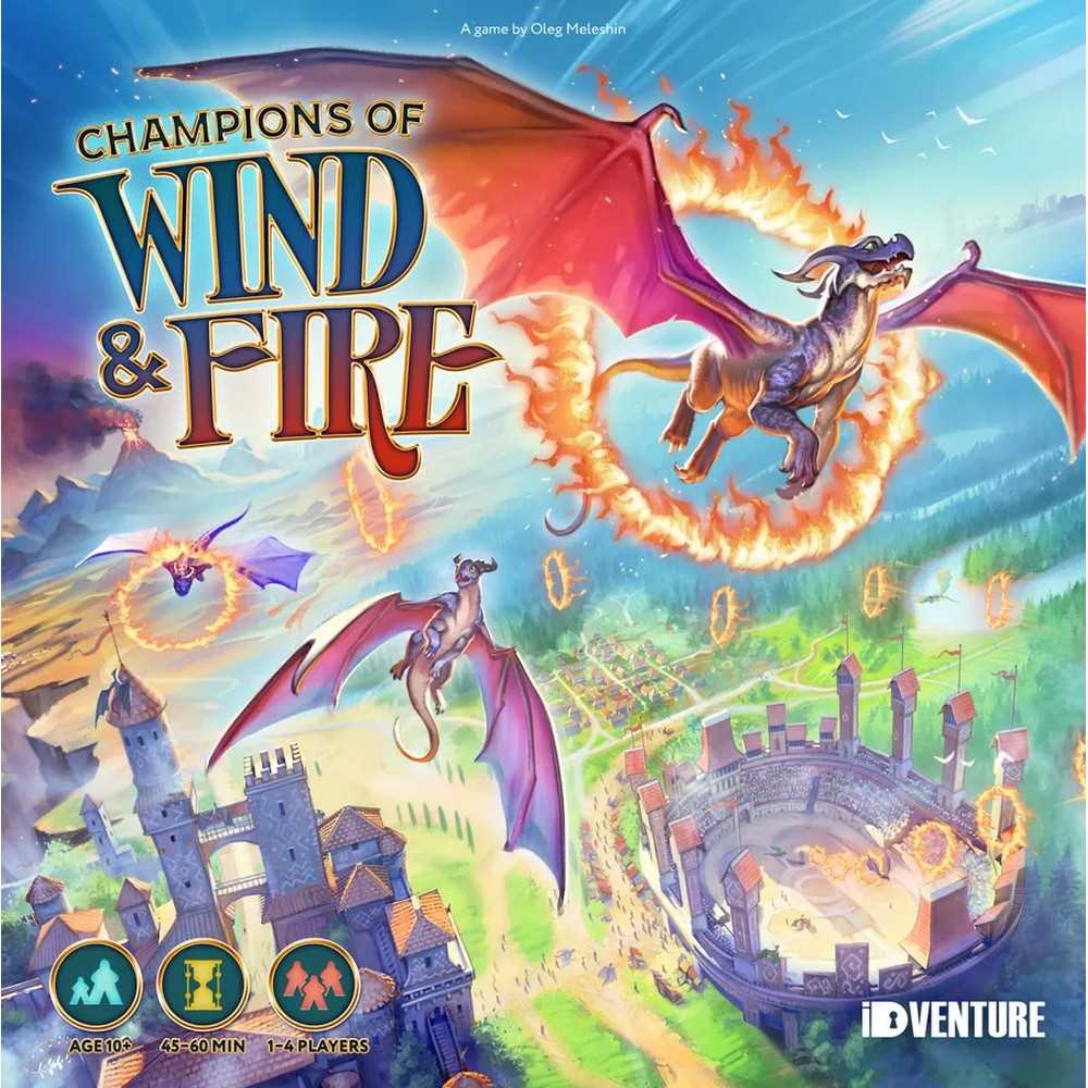 Champions of Wind & Fire Board Game - Tabletop Gaming