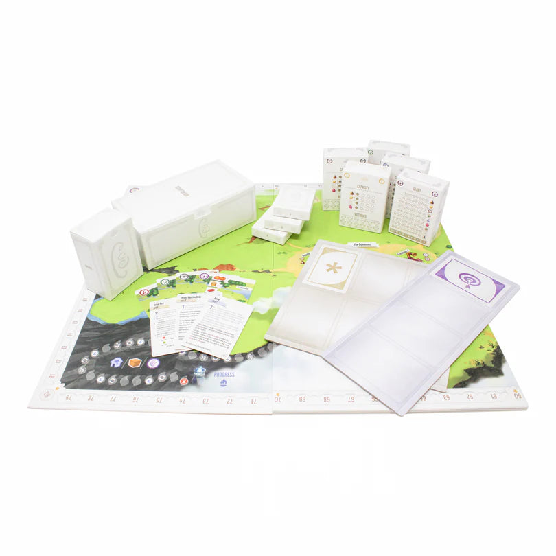 Charterstone Board Game Contents - Tabletop Gaming