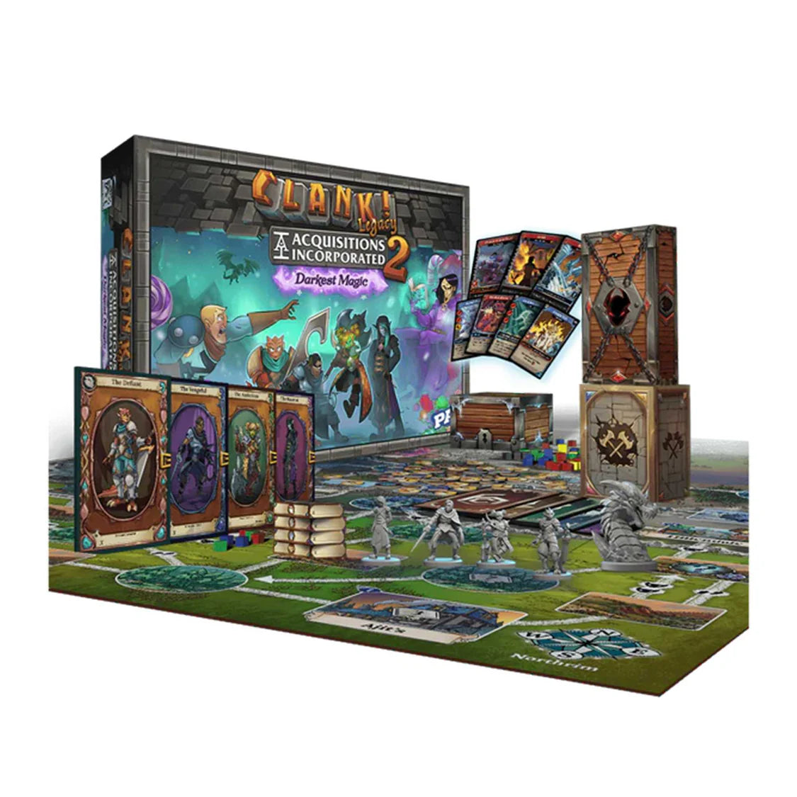 Clank! Legacy: Acquisitions Incorporated 2 - Darkest Magic-Tabletop Gaming