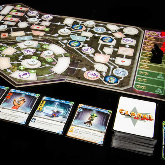Clank in Space Card Game Contents - Tabletop Gaming