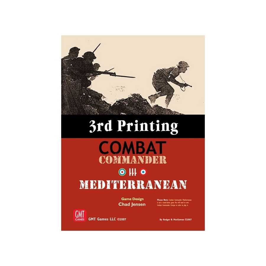 Combat Commander: Mediterranean 3rd Printing-Tabletop Gaming
