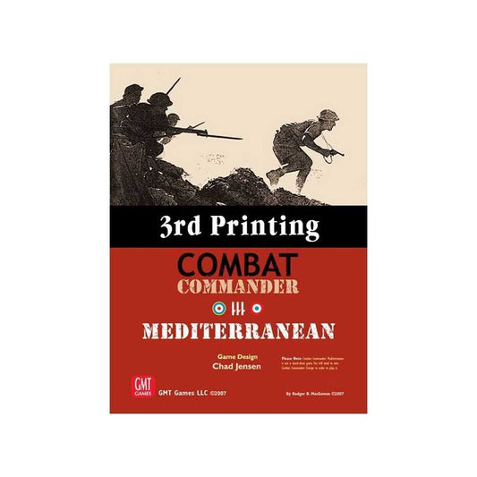 Combat Commander: Mediterranean 3rd Printing-Tabletop Gaming
