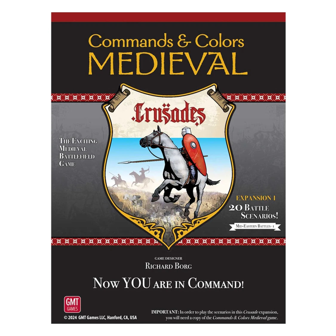 Commands & Colors Medieval: Crusades Expansion 1-Tabletop Gaming