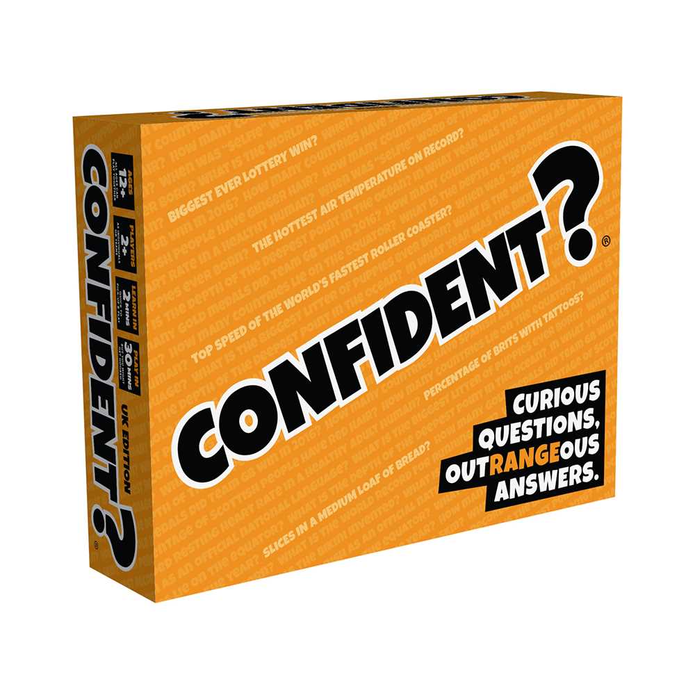 Confident? UK Edition-Tabletop Gaming