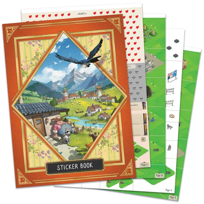 Cozy Stickerville-Tabletop Gaming