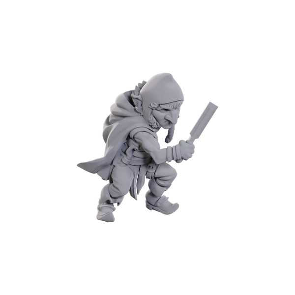 Critical Role Unpainted Miniatures: Chetney Pock O'Pea & Werewolf 2 - Tabletop Gaming