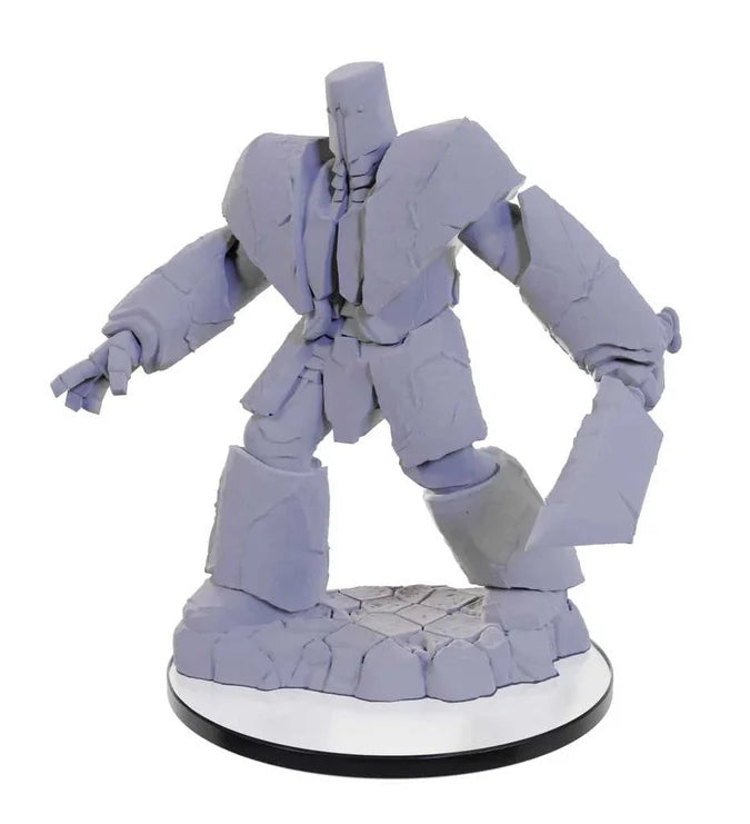 Critical Role Unpainted Miniatures: Cobalt Golem 3 - Tabletop Gaming