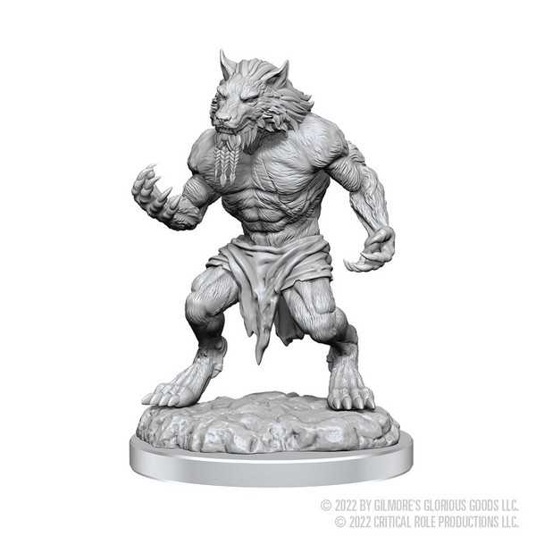 Critical Role Unpainted Miniatures: Fey Werewolves 2 - Tabletop Gaming