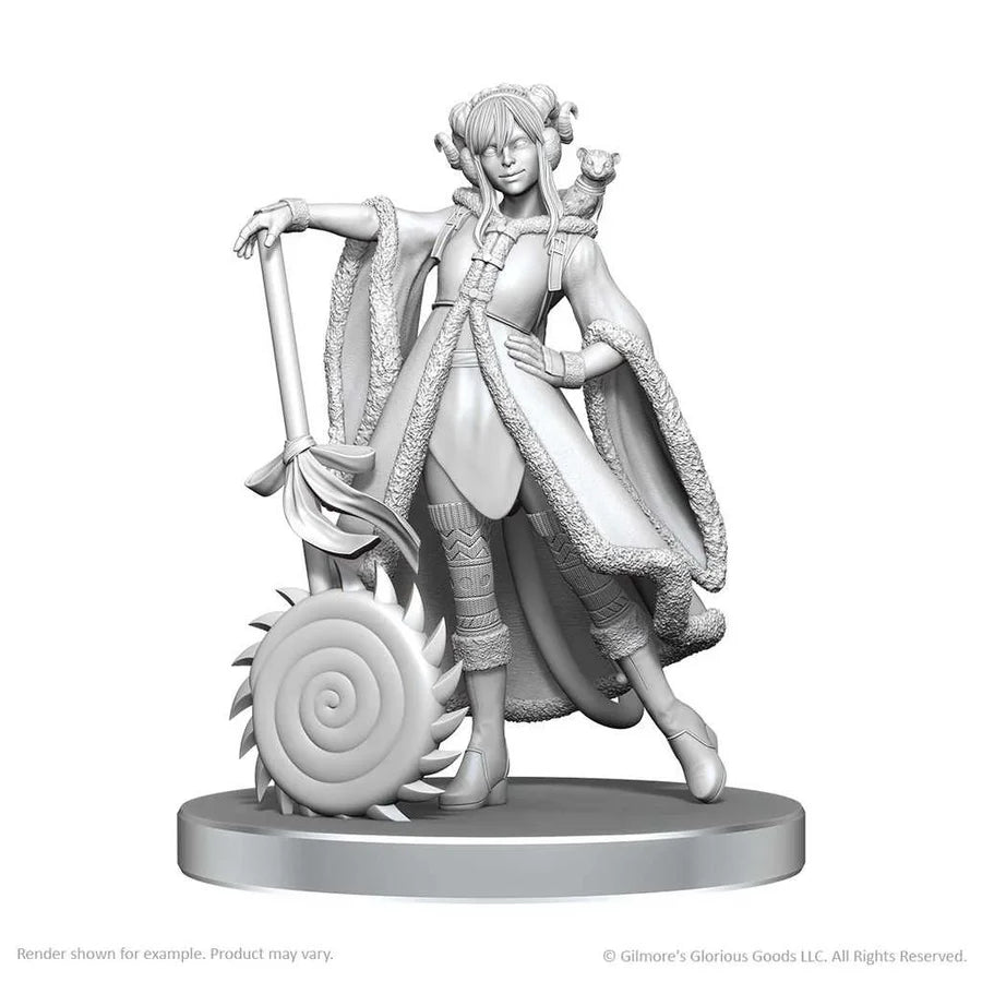 Critical Role Unpainted Miniatures: Jester Lavorre & Fjord Stone - Tabletop Gaming