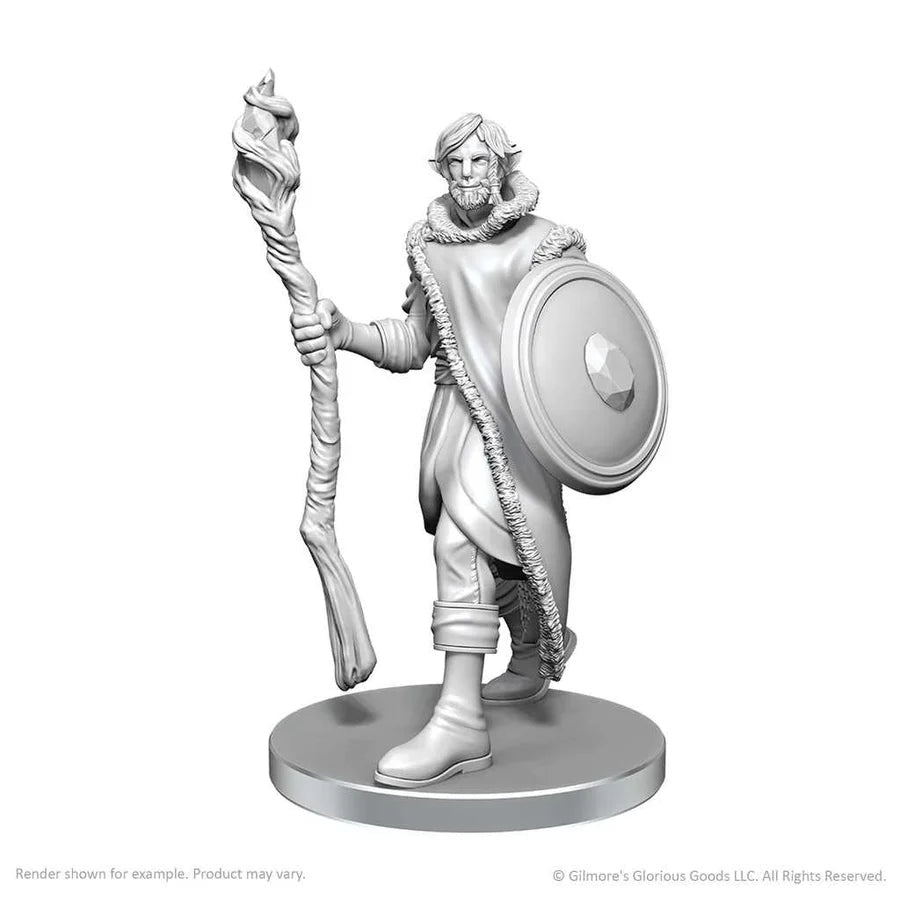 Critical Role Unpainted Miniatures: Mollymauk Tealeaf & Caduceus Clay 2 - Tabletop Gaming
