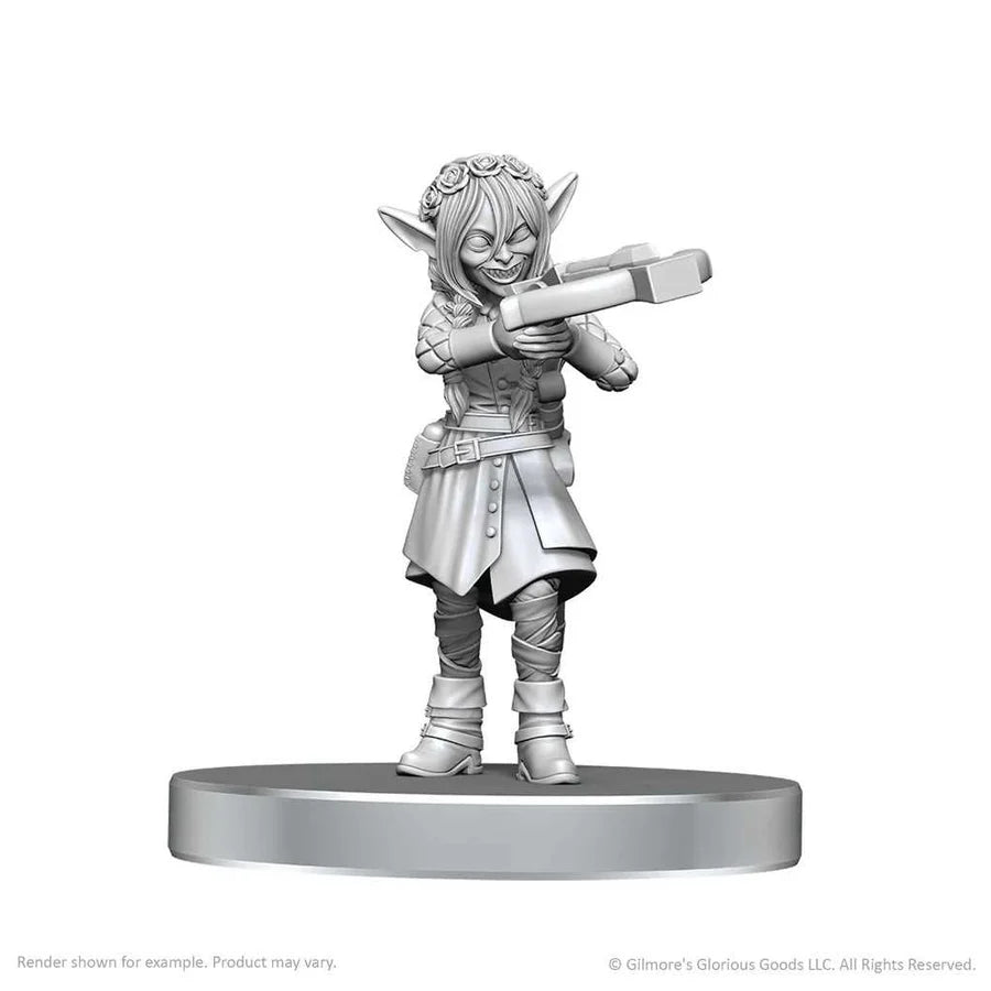 Critical Role Unpainted Miniatures: Veth Brenatto & Nott the Brave 2 - Tabletop Gaming