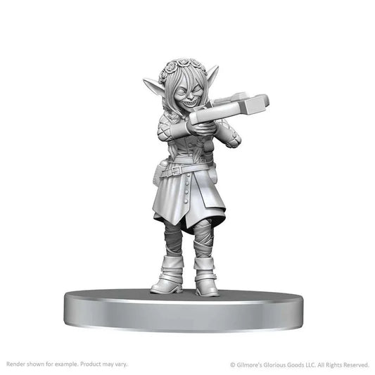 Critical Role Unpainted Miniatures: Veth Brenatto & Nott the Brave 2 - Tabletop Gaming