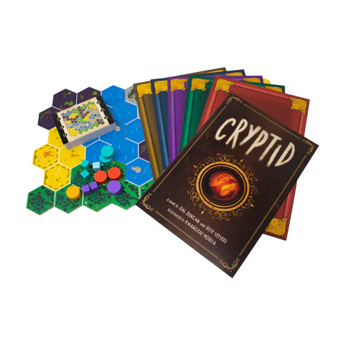 Cryptid Board Game Contents - Tabletop Gaming