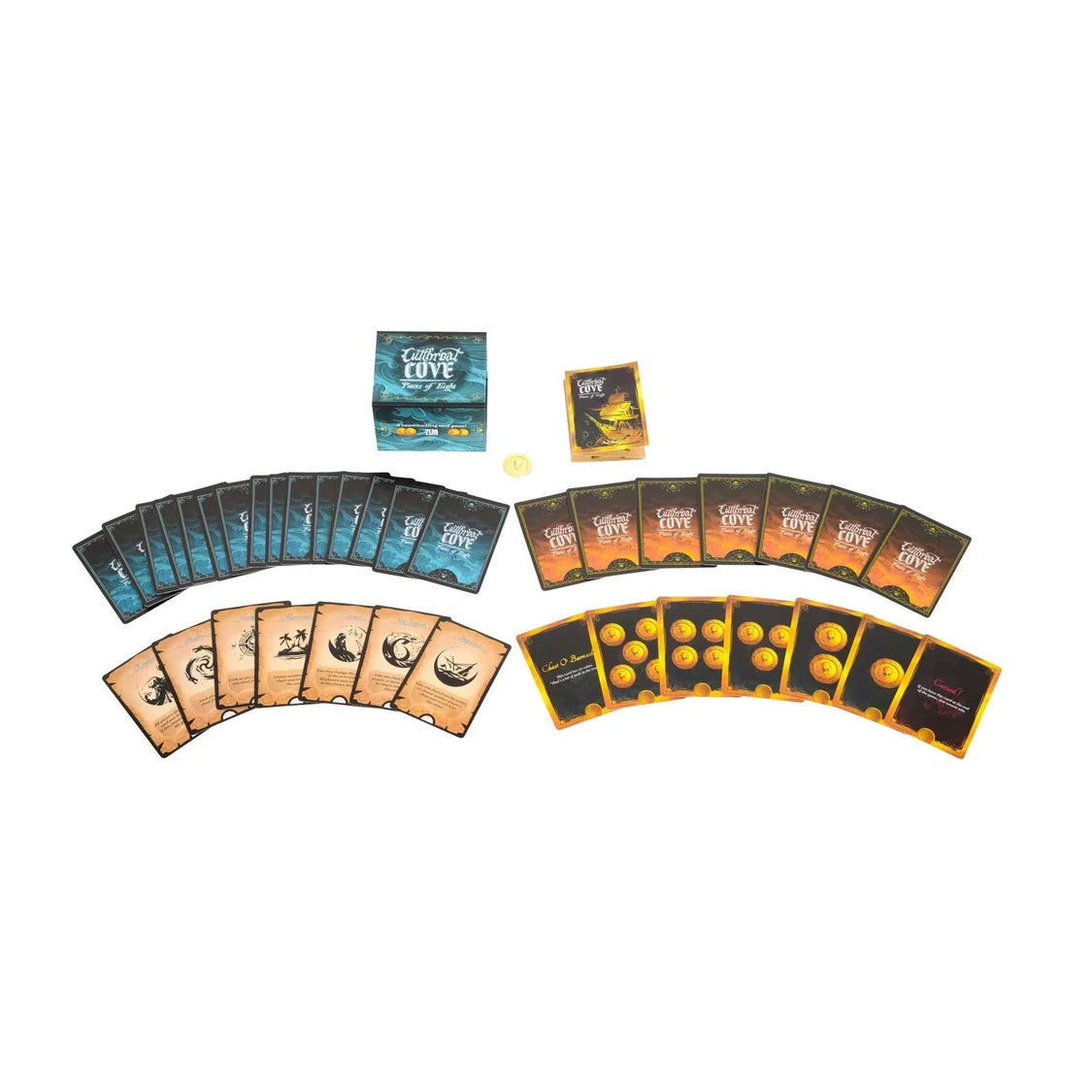 Cutthroat Cove: Pieces of Eight Card Game 2 - Tabletop Gaming