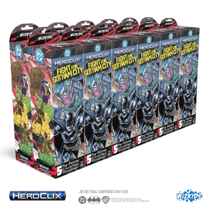 DC HeroClix: Fight for Gotham City Booster Brick - Tabletop Gaming
