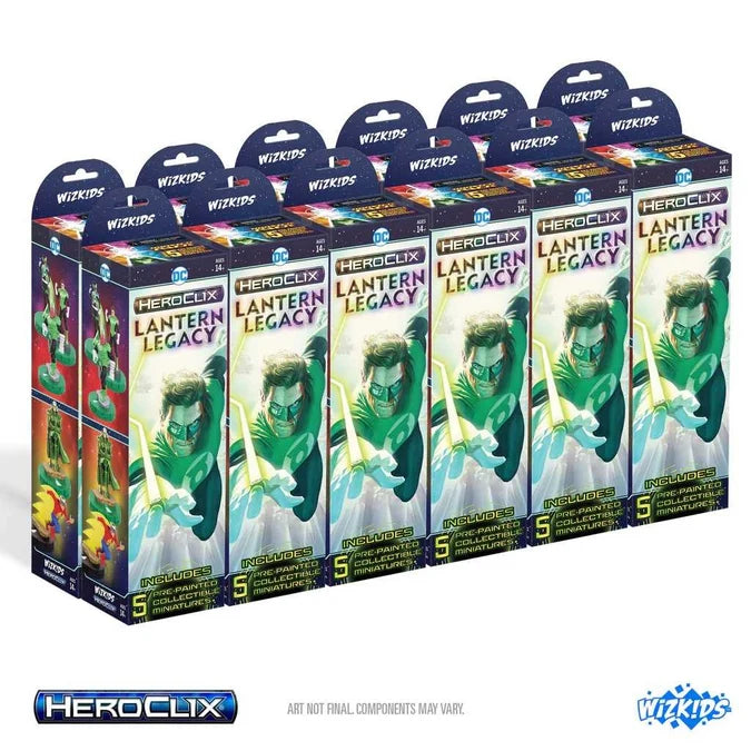 DC HeroClix: Lantern Legacy Booster Brick - Tabletop Gaming