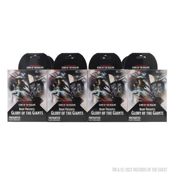 D&D Icons of the Realms: Bigby Presents: Glory of the Giants - 8ct Booster Brick (Set 27) - Tabletop Gaming