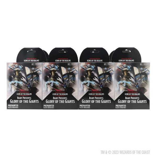 D&D Icons of the Realms: Bigby Presents: Glory of the Giants - 8ct Booster Brick (Set 27) - Tabletop Gaming