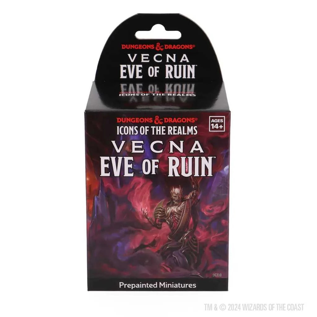 D&D Icons of the Realms: Vecna: Eve of Ruin - 8 ct. Booster Brick (Set 32) 5 - Tabletop Gaming