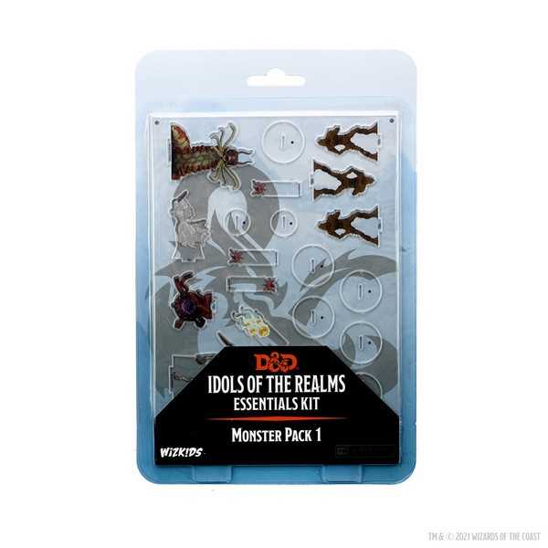 D&D Idols of the Realms: Essentials 2D Miniatures- Monster Pack #1 - Tabletop Gaming