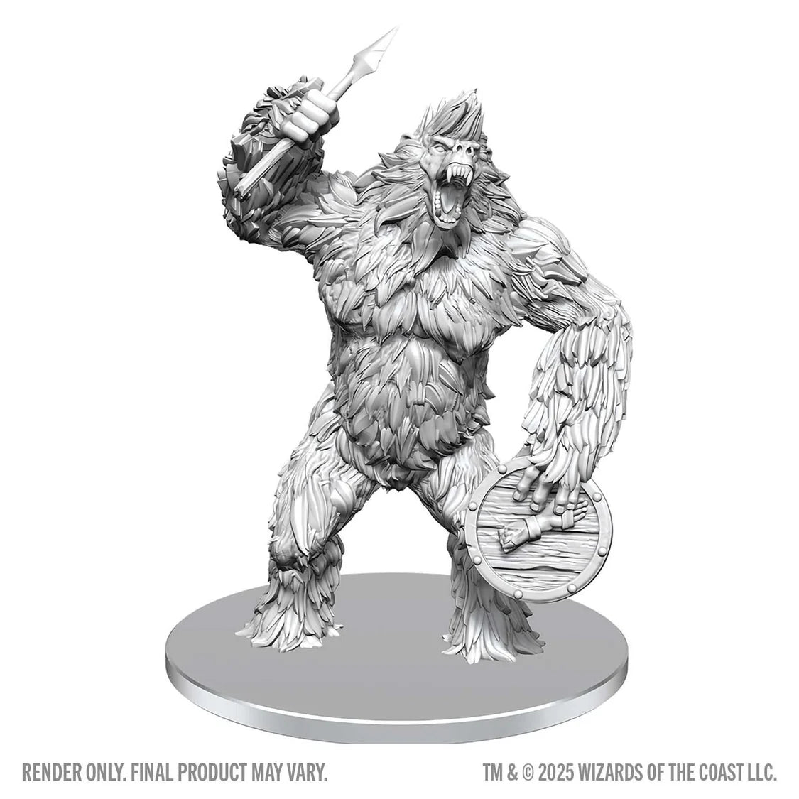 D&D Nolzur's Marvelous Miniatures: Classic Yeti - Tabletop Gaming