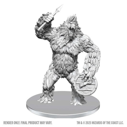 D&D Nolzur's Marvelous Miniatures: Classic Yeti - Tabletop Gaming