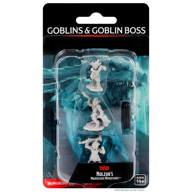D&D Nolzur's Marvelous Miniatures: Goblins & Goblin Boss - Tabletop Gaming