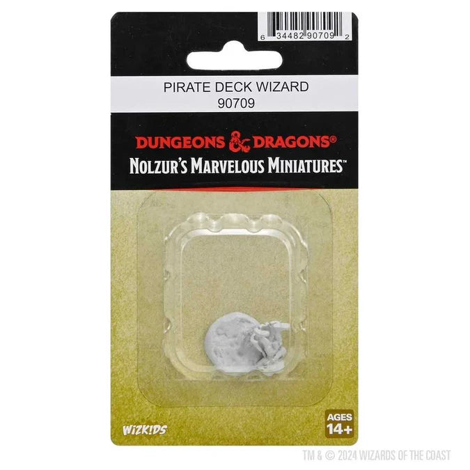 D&D Nolzur's Marvelous Miniatures: Pirate Deck Wizard - Tabletop Gaming