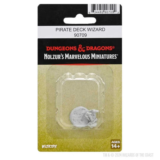 D&D Nolzur's Marvelous Miniatures: Pirate Deck Wizard - Tabletop Gaming
