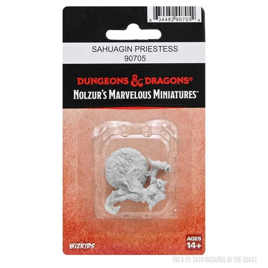 D&D Nolzur's Marvelous Miniatures: Sahuagin Priestess - Tabletop Gaming