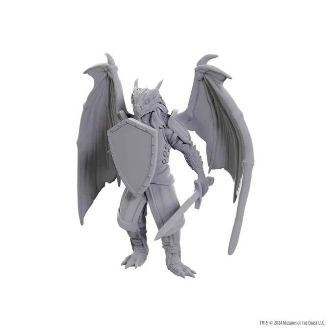 D&D Nolzur's Marvelous Unpainted Miniatures: Dragonborn of Bahamut - Tabletop Gaming