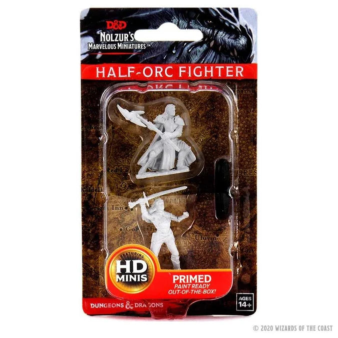 D&D Nolzur's Marvelous Unpainted Miniatures: Female Half-Orc Fighter - Tabletop Gaming