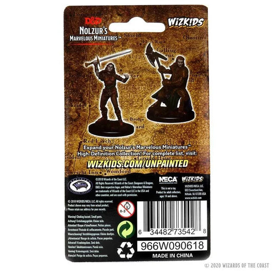 D&D Nolzur's Marvelous Unpainted Miniatures: Female Half-Orc Fighter 2 - Tabletop Gaming