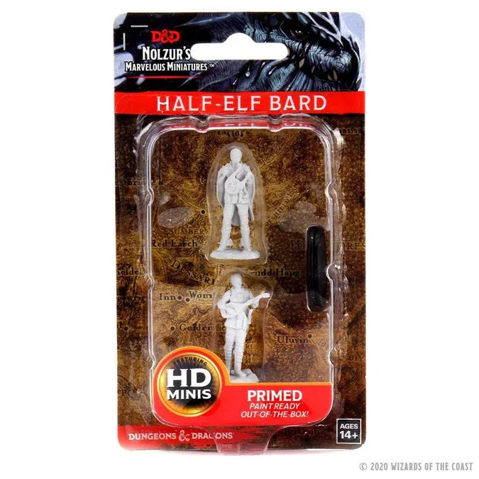 D&D Nolzur's Marvelous Unpainted Miniatures: Female Half Elf Bard - Tabletop Gaming