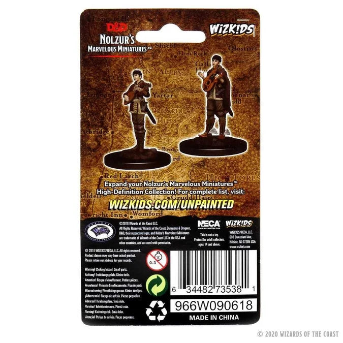 D&D Nolzur's Marvelous Unpainted Miniatures: Female Half Elf Bard 2 - Tabletop Gaming