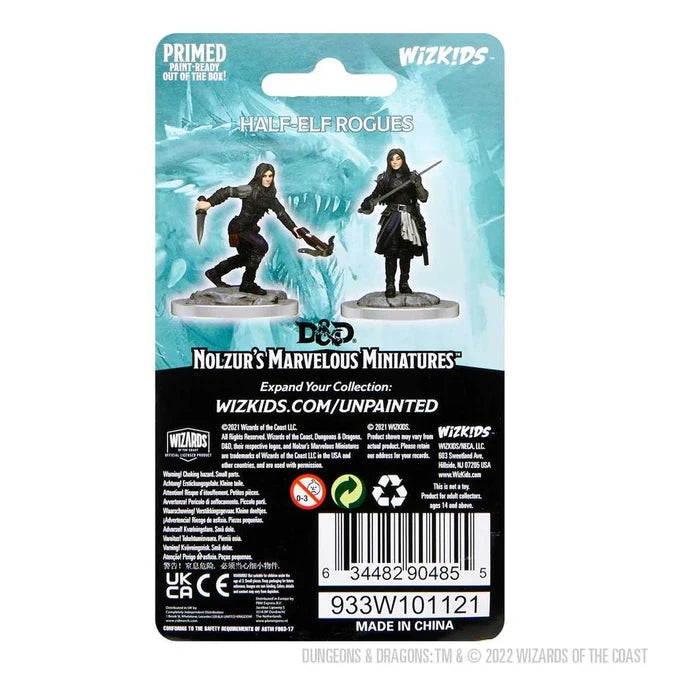 D&D Nolzur's Marvelous Unpainted Miniatures: Half-Elf Rogue Female 2 - Tabletop Gaming