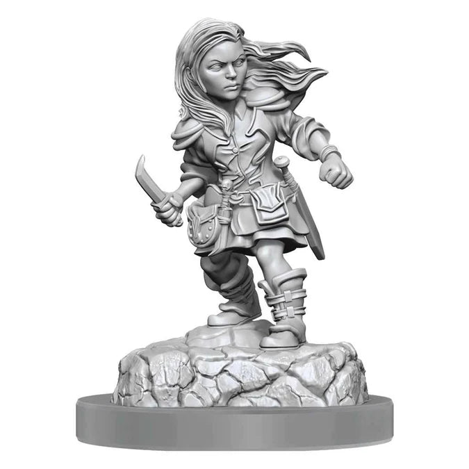 D&D Nolzur's Marvelous Unpainted Miniatures: Halfling Rogue Female - Tabletop Gaming