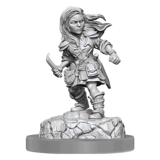 D&D Nolzur's Marvelous Unpainted Miniatures: Halfling Rogue Female - Tabletop Gaming