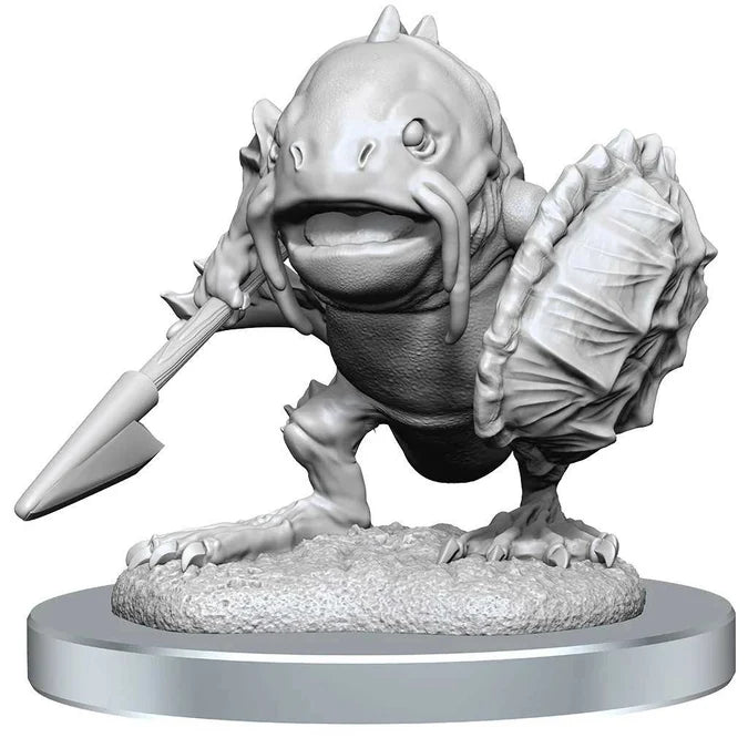 D&D Nolzur's Marvelous Unpainted Miniatures: Locathah & Seal - Tabletop Gaming
