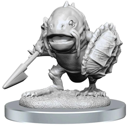 D&D Nolzur's Marvelous Unpainted Miniatures: Locathah & Seal - Tabletop Gaming