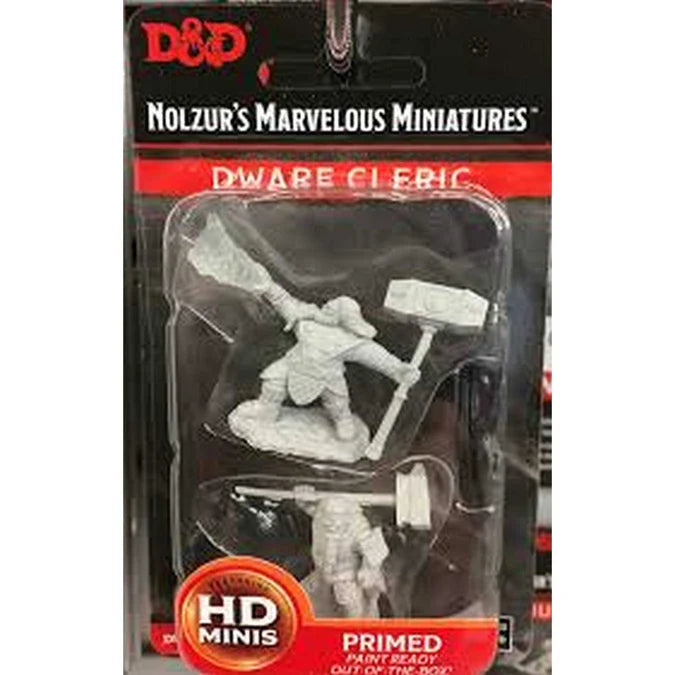 D&D Nolzur's Marvelous Unpainted Miniatures: Male Dwarf Cleric - Tabletop Gaming
