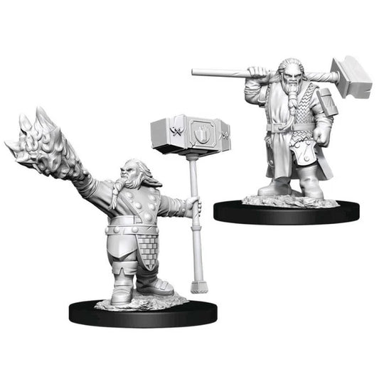 D&D Nolzur's Marvelous Unpainted Miniatures: Male Dwarf Cleric 2 - Tabletop Gaming