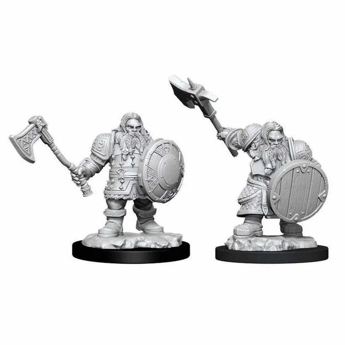 D&D Nolzur's Marvelous Unpainted Miniatures: Male Dwarf Fighter - Tabletop Gaming