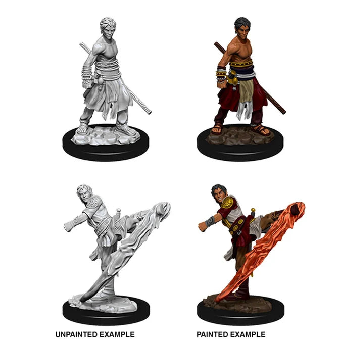D&D Nolzur's Marvelous Unpainted Miniatures: Male Half-Elf Monk - Tabletop Gaming