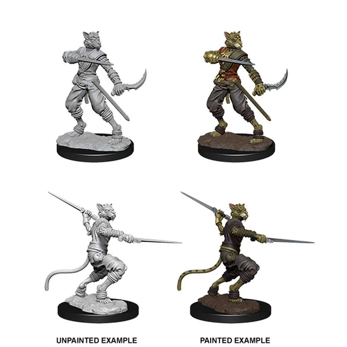 D&D Nolzur's Marvelous Unpainted Miniatures: Male Tabaxi Rogue - Tabletop Gaming