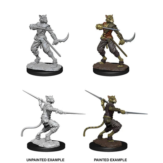 D&D Nolzur's Marvelous Unpainted Miniatures: Male Tabaxi Rogue - Tabletop Gaming