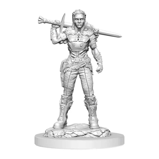 D&D Nolzur's Marvelous Unpainted Miniatures: Orc Fighter Female - Tabletop Gaming