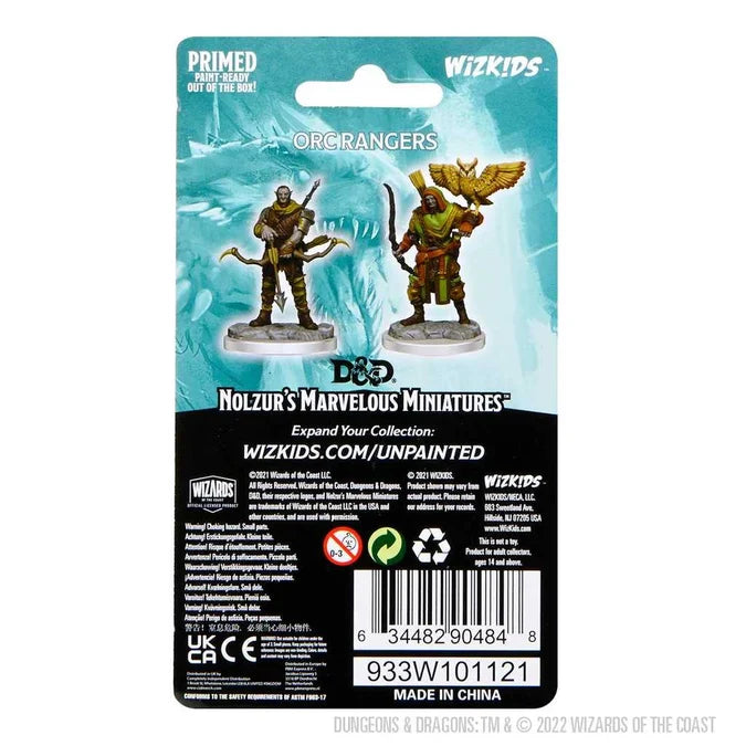 D&D Nolzur's Marvelous Unpainted Miniatures: Orc Ranger Male 2 - Tabletop Gaming