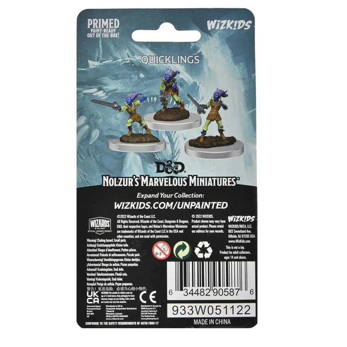 D&D Nolzur's Marvelous Unpainted Miniatures: Quicklings 2 - Tabletop Gaming